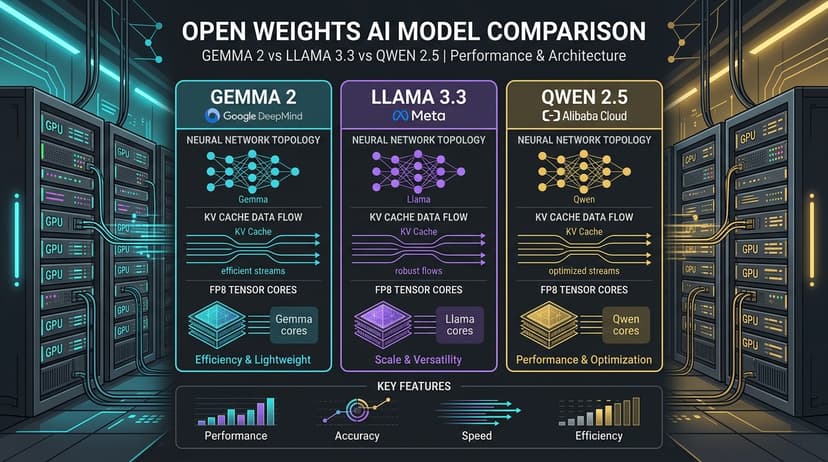 Deploying Open Weights Models: Gemma 2 vs Llama 3.x vs Qwen-2.5