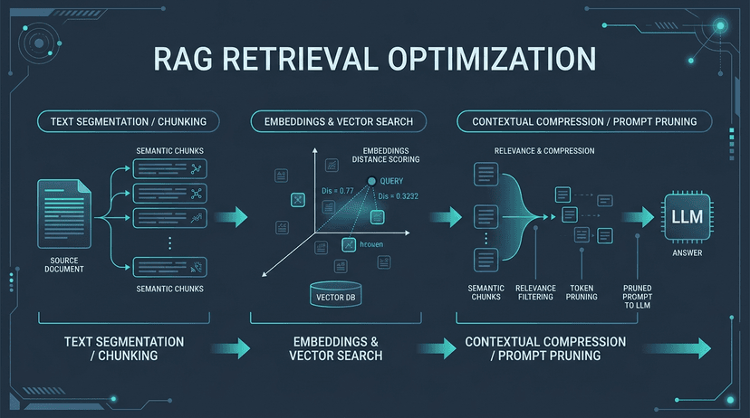 Optimizing RAG Retrieval: Contextual Compression and Semantic Chunking