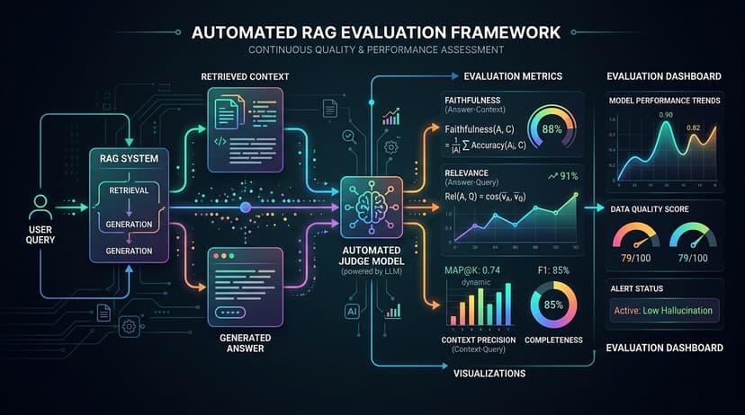 RAG Evaluation Frameworks: Mathematical Metrics Behind Ragas and TruLens